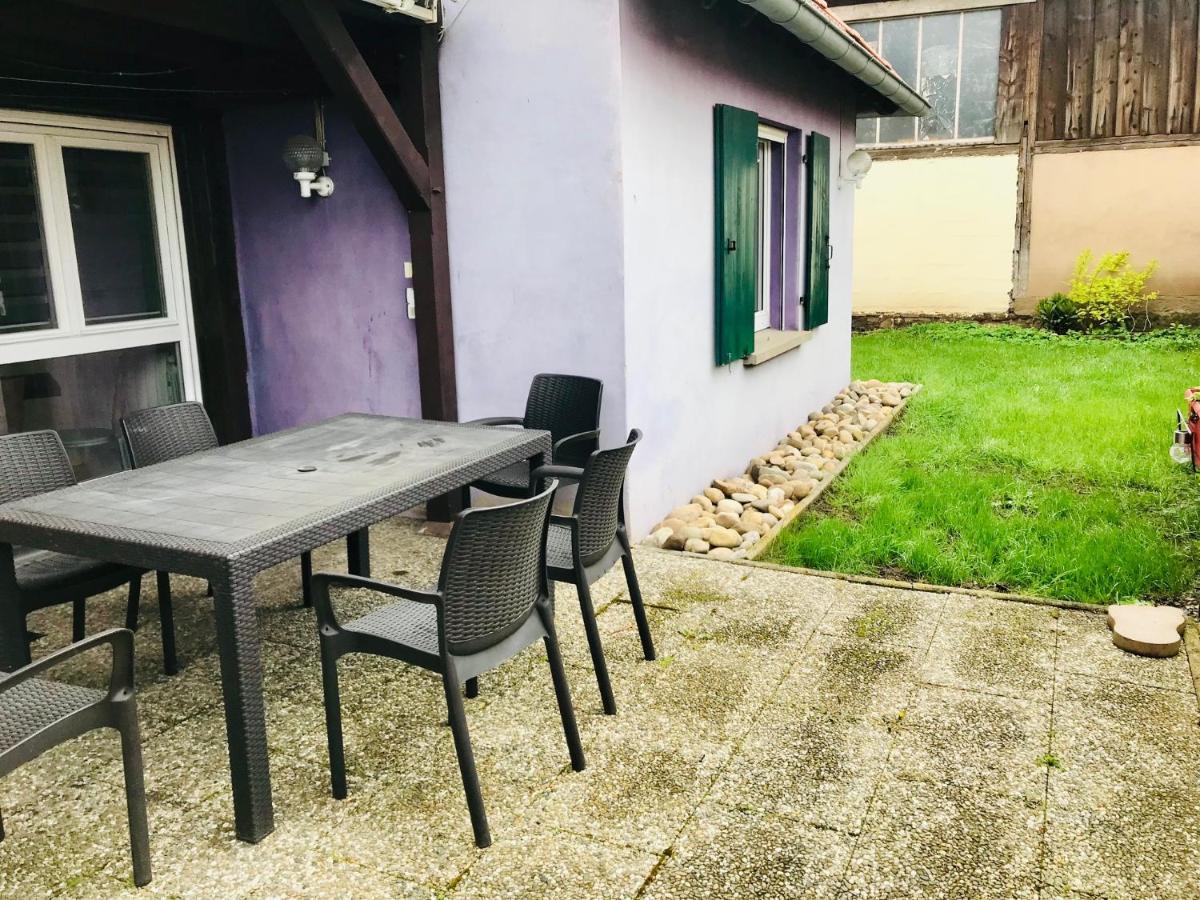 Ferienwohnung Gite Plain-Pied Avec Jardin Du Centre Alsace Ebersheim Exterior foto